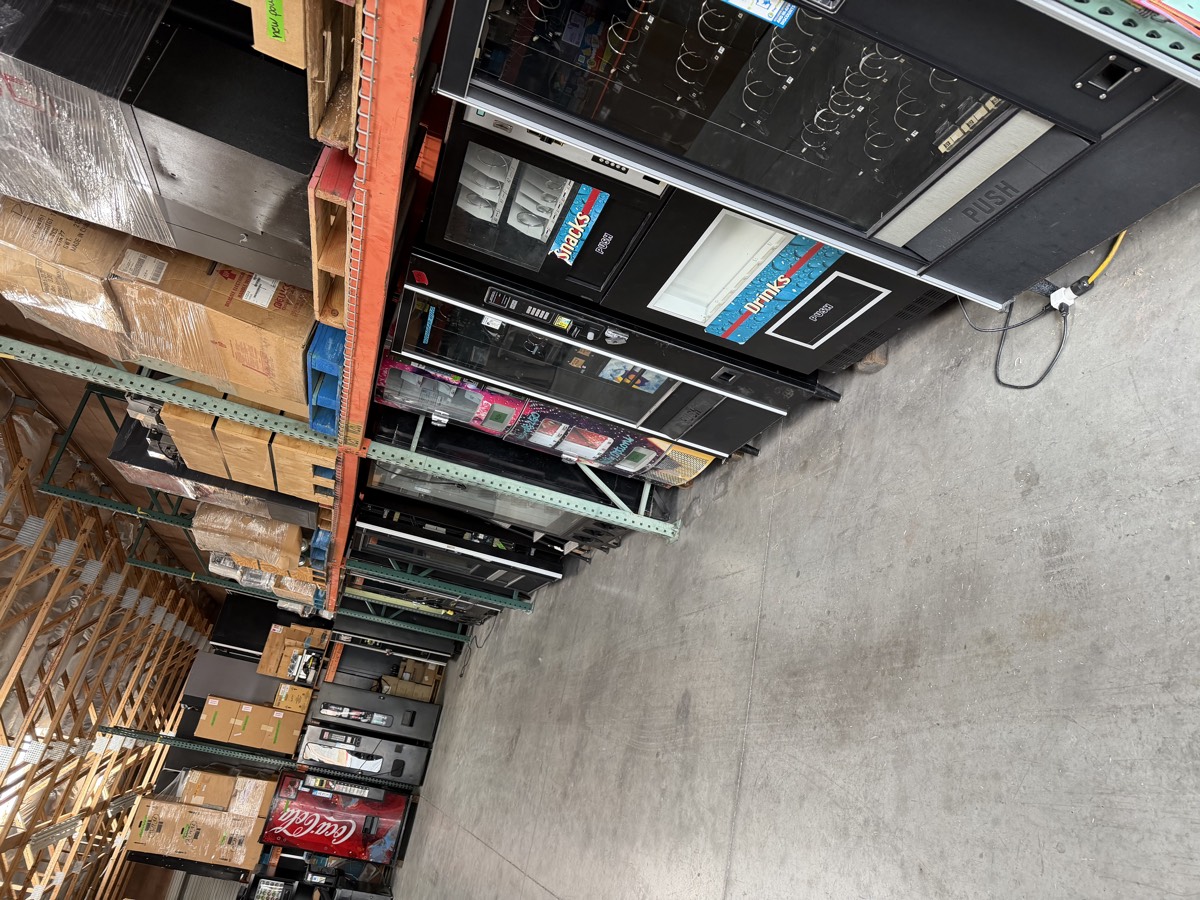 Refurbished vending machines for sale